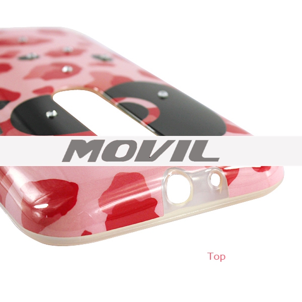 NP-2559 Funda Brillo de IMD TPU para Apple iPhone 6-5